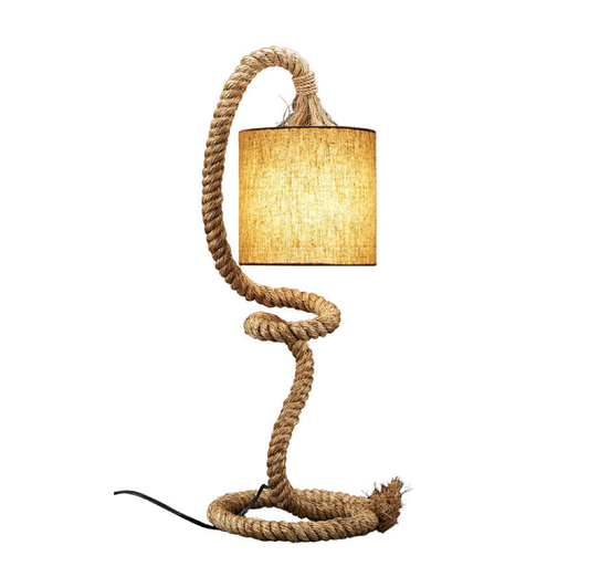 Twisted Rope Pier Table Lamp