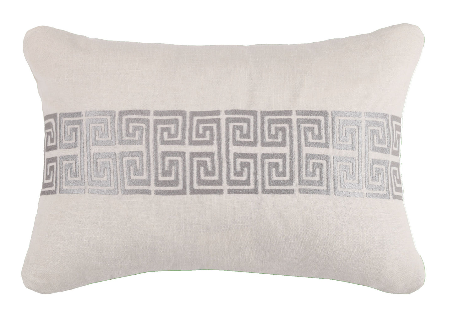 Mykonos Greek Key Pillow