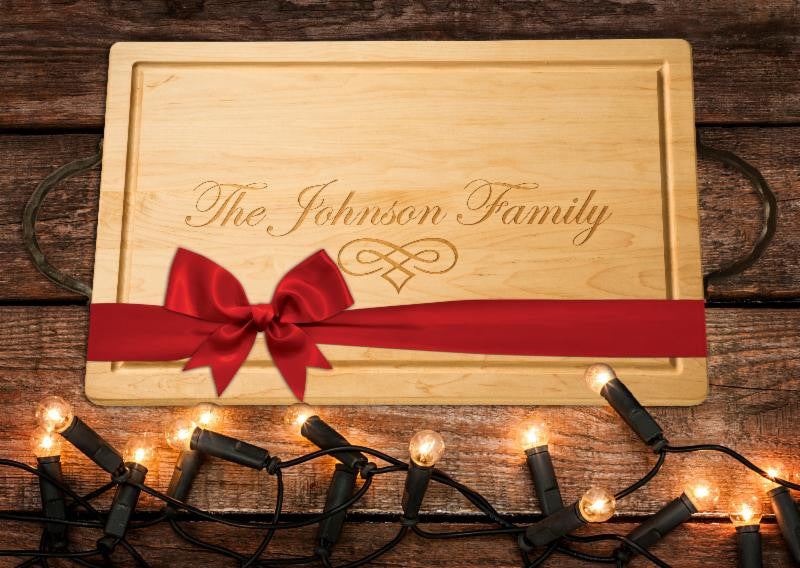 Rectangle Custom Cutting Board - Great Gift Idea!