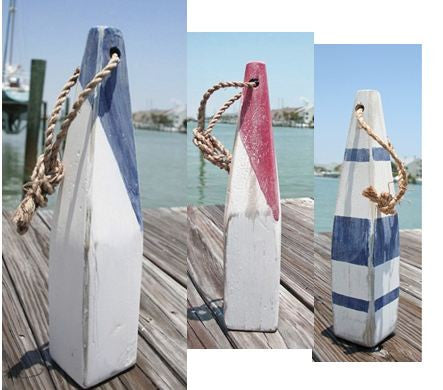 Hand Painted Buoys - Decorative Buoys for your coastal style decorating., Coast to Home